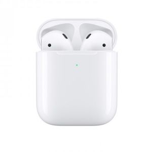 Apple Airpods 2 with charging case.